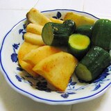 胡瓜と大根と長芋の簡単キムチ